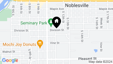 Map of 410 S 11th Street, Noblesville IN, 46060