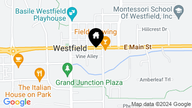 Map of 215 E Main Street, Westfield IN, 46074