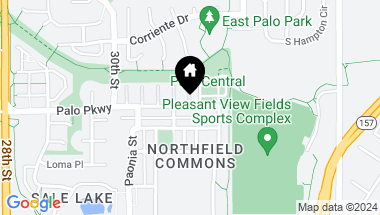 Map of 3206 Palo Pkwy, Boulder CO, 80301