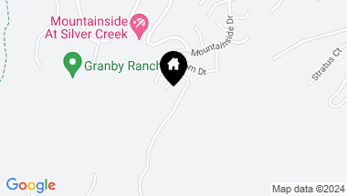 Map of 880 Fall Line Road, Granby CO, 80446