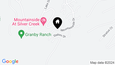 Map of 622 Slalom Drive, Granby CO, 80446