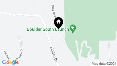 Map of 300 Pine Needle Rd, Boulder CO, 80304