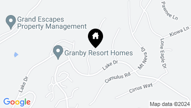Map of 634 Lower Ranch View Road, Granby CO, 80446