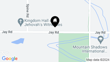Map of 6077 Jay Rd, Boulder CO, 80301