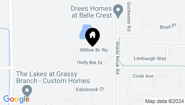 Map of 3938 Holly Brook Drive, Westfield IN, 46074