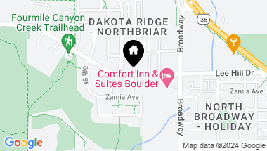 Map of 4797 10th St, Boulder CO, 80304