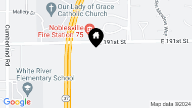 Map of 10113 E 191st Street, Noblesville IN, 46060
