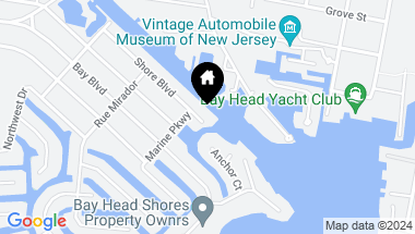 Map of 1703 Shore Boulevard, Point Pleasant NJ, 08742