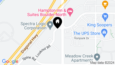 Map of 6290 Lookout Rd, Boulder CO, 80301