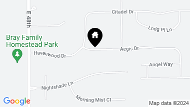Map of 5103 Aegis Drive, Noblesville IN, 46062