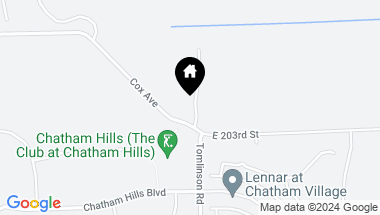 Map of 20384 Chatham Pointe Lane, Westfield IN, 46074