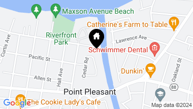Map of 354 Parker Road, Point Pleasant NJ, 08742
