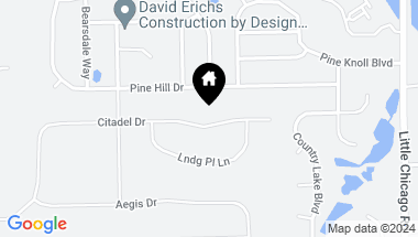 Map of 5490 Citadel Court, Noblesville IN, 46062