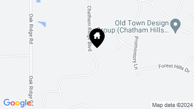 Map of 20891 Chatham Ridge Boulevard, Westfield IN, 46074