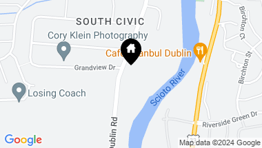Map of 6028 Dublin Road, Dublin OH, 43017