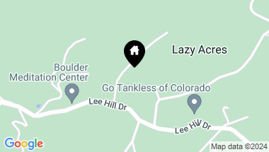 Map of 136 Elk Ridge Ln, Boulder CO, 80302