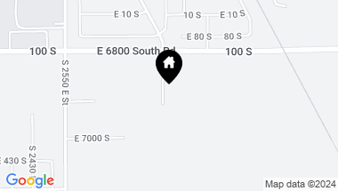 Map of 245 S 2800 E #105, Spanish Fork UT, 84660