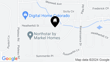 Map of 2149 Lombardy St, Longmont CO, 80503
