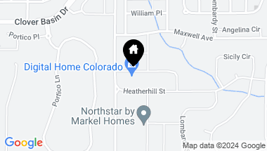 Map of 5139 Old Ranch Drive, Longmont CO, 80503