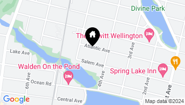 Map of 411 Atlantic Avenue, Spring Lake NJ, 07762