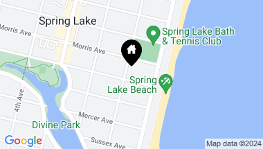 Map of 18 Passaic Avenue, Spring Lake NJ, 07762