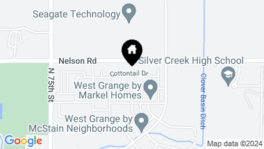 Map of 5617 Cottontail Dr, Longmont CO, 80503
