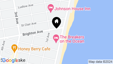 Map of 11 Brighton Avenue, Spring Lake NJ, 07762