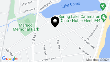 Map of 211 Monroe Avenue, Spring Lake NJ, 07762