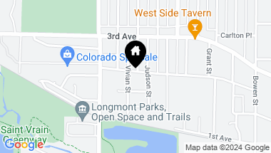 Map of 1513-1515 Spruce Ave, Longmont CO, 80501