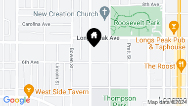 Map of 620 Gay St, Longmont CO, 80501