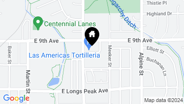 Map of 225 E 8th Ave D-11, Longmont CO, 80504