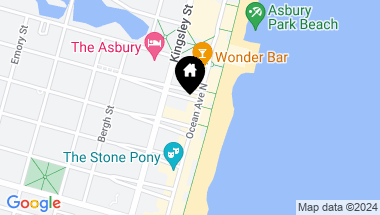 Map of 1101 Ocean Avenue, PHC, Asbury Park NJ, 07712
