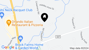Map of 68 Creamery Road, Colts Neck NJ, 07722