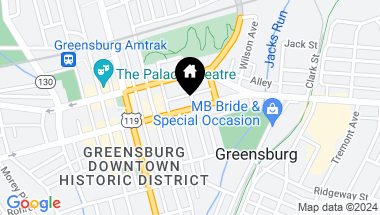 Map of 106-116 ST CLAIR AVENUE, City of Greensburg PA, 15601