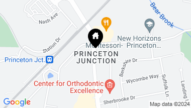 Map of 43 Princeton Hightstown Rd #2101, Princeton Junction NJ, 08550