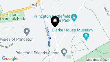 Map of 124 Quaker Rd, Princeton NJ, 08540