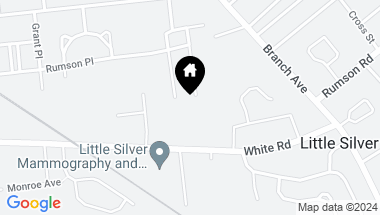 Map of 0 White Road, Little Silver NJ, 07739