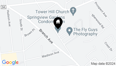 Map of 283 Spring Street, B, Red Bank NJ, 07701