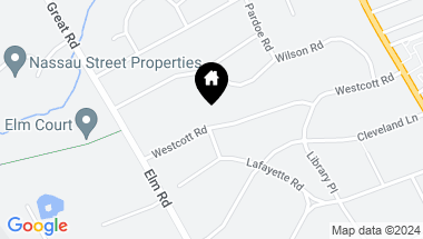Map of 113 Westcott Rd, Princeton NJ, 08540