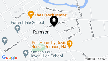 Map of 70 Avenue Of Two Rivers, Rumson NJ, 07760