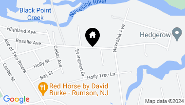 Map of 145 Black Point Road, Rumson NJ, 07760