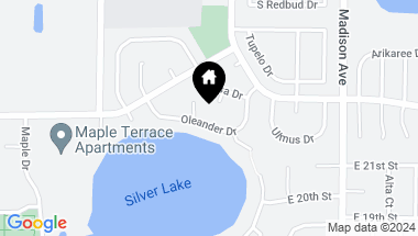 Map of 939 Oleander Drive, Loveland CO, 80538