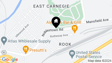Map of 706 Noblestown Rd, Green Tree PA, 15106