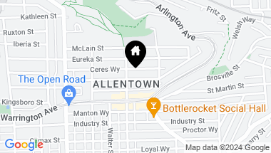 Map of 811 Excelsior St, Allentown PA, 15210