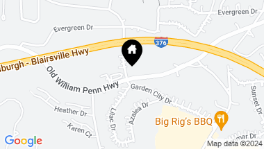 Map of 4351 Old William Penn Highway, Monroeville PA, 15146