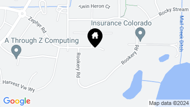 Map of 3263 Rock Park Drive, Fort Collins CO, 80528