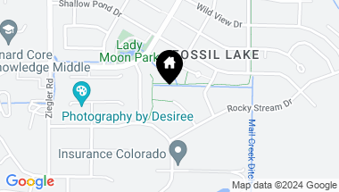 Map of 6102 Estuary Court, Fort Collins CO, 80528