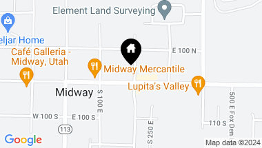 Map of 195 E Main Street, Midway UT, 84049