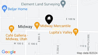 Map of 177 E Main Street, Midway UT, 84049