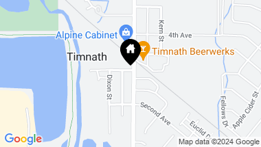 Map of 4120 3rd Avenue, Timnath CO, 80525